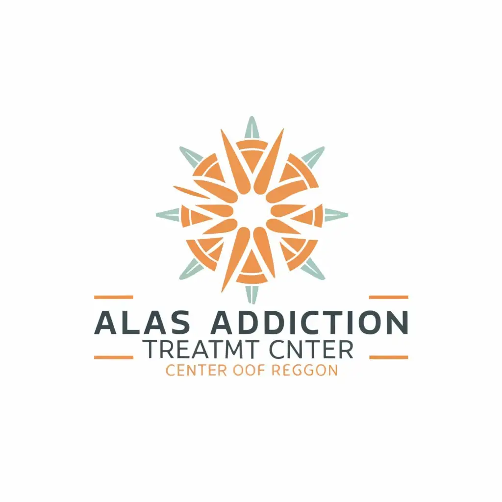 a logo design,with the text "ATLAS addiction treatment center of oregon", main symbol:sun,complex,be used in Nonprofit industry,clear background