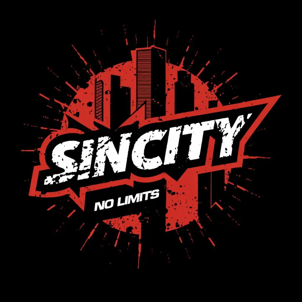 LOGO-Design-For-SinCity-No-Limits-Bold-Typography-in-Dynamic-Black-and-Red