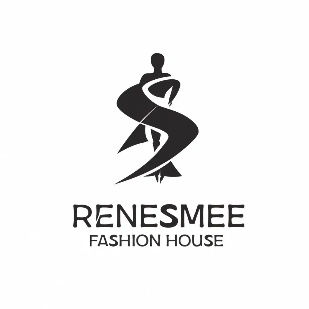 a logo design,with the text 'Renesmee fashion house', main symbol:Cloths,Moderate, be used in Retail industry, clear background