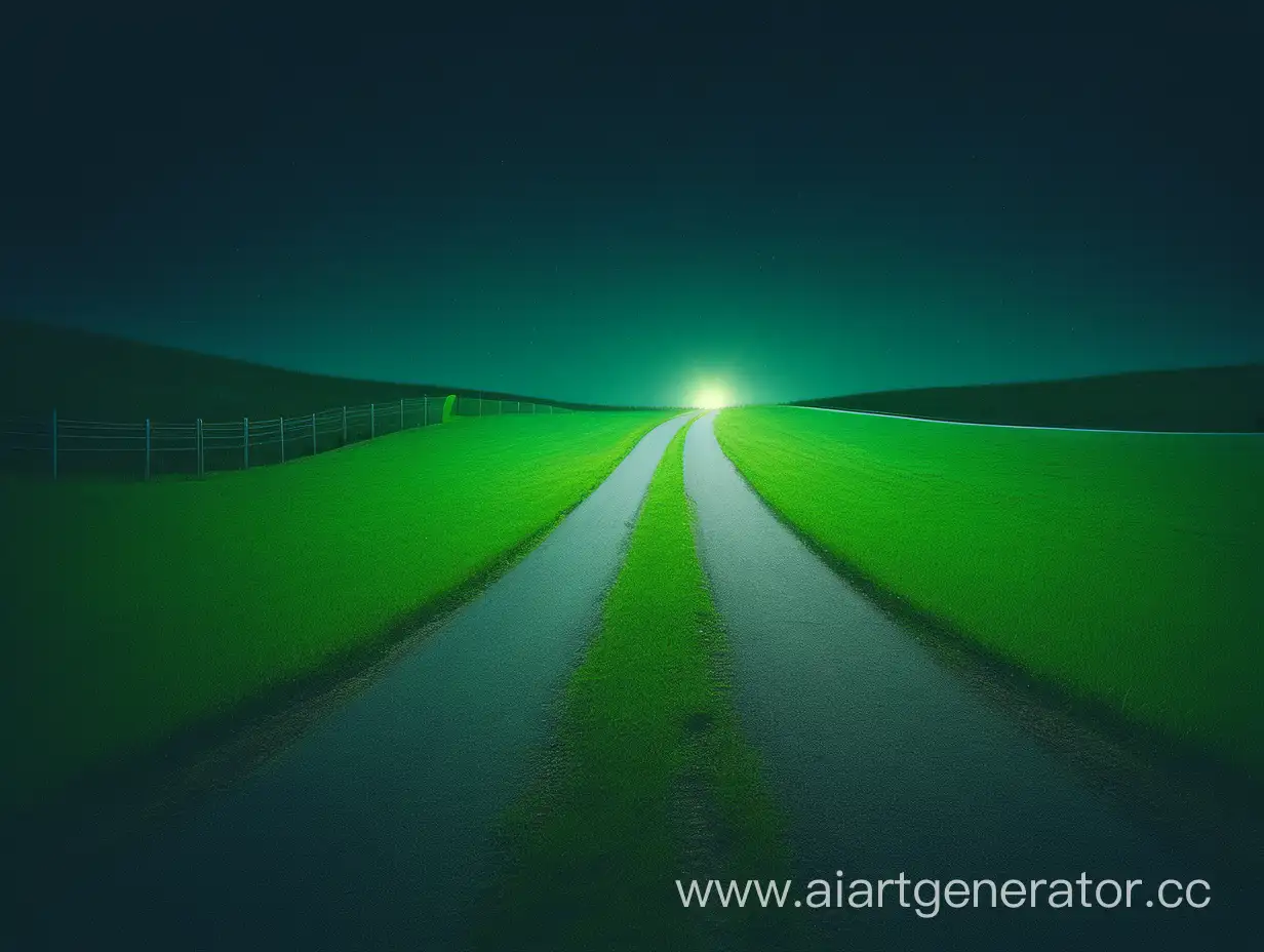 Night-Leap-Serene-Journey-Across-the-Green-Grass