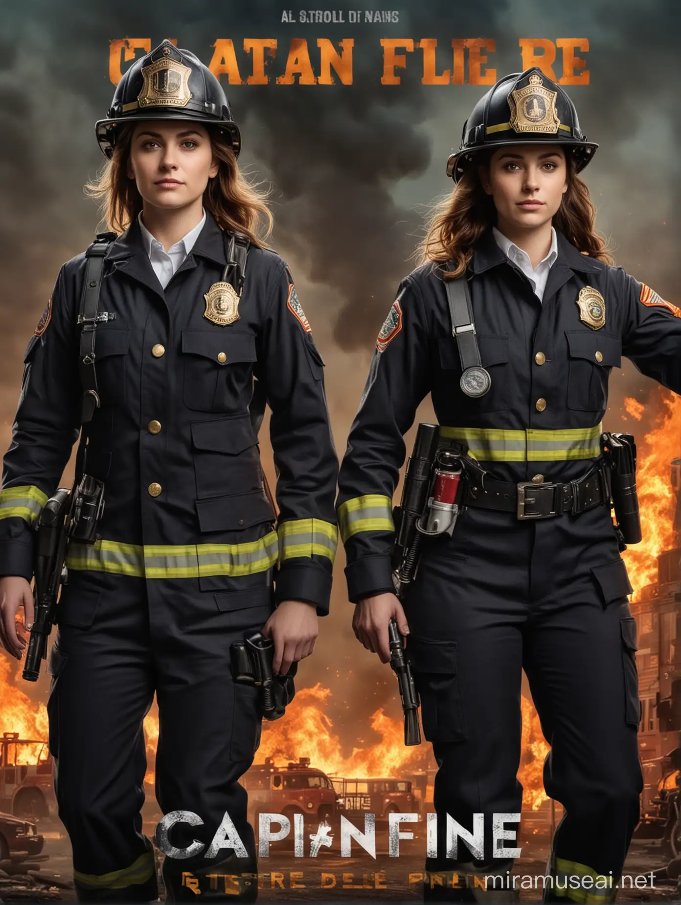 Lesbian Detective and Fire Captain Uncover Arsonist Mystery