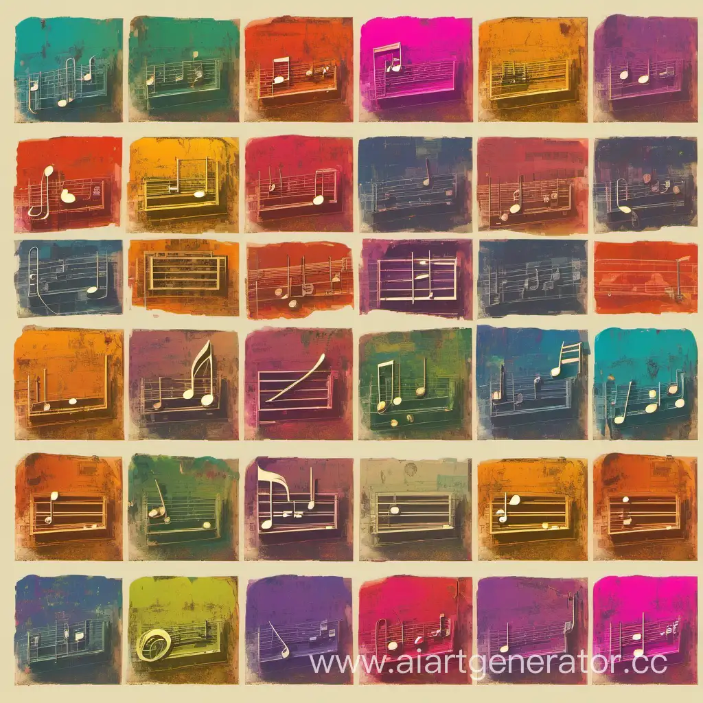 Vibrant-Musical-Artwork-Collection