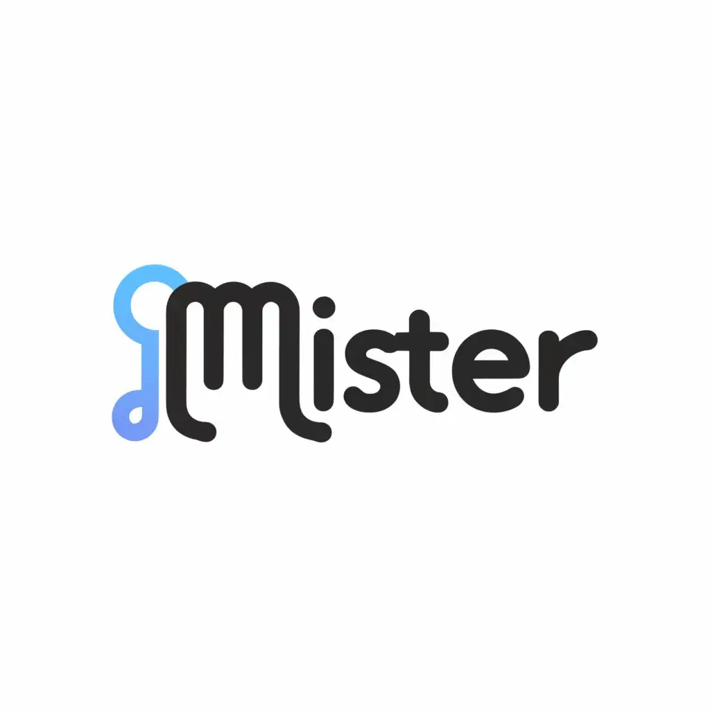 a logo design,with the text "Mister", main symbol:Logo design for Mister's e-commerce symbol that features a cellphone symbol, with a modern and minimalist design,complex,be used in Technology industry,clear background