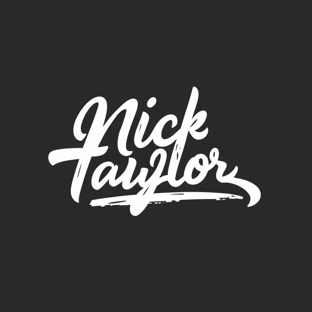 LOGO-Design-for-Nick-Taylor-Signature-Typography-with-Personalized-Touch