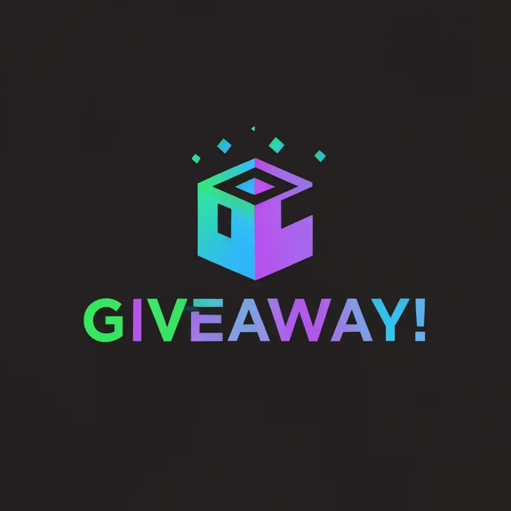 a logo design,with the text "Giveaway", main symbol:Giveaway,Moderate,be used in Technology industry,clear background