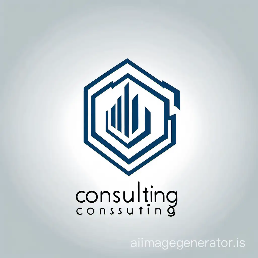 flat logo consulting business, upmarket, professional, serious, Simple and striking, minimalist, vector, elegant,