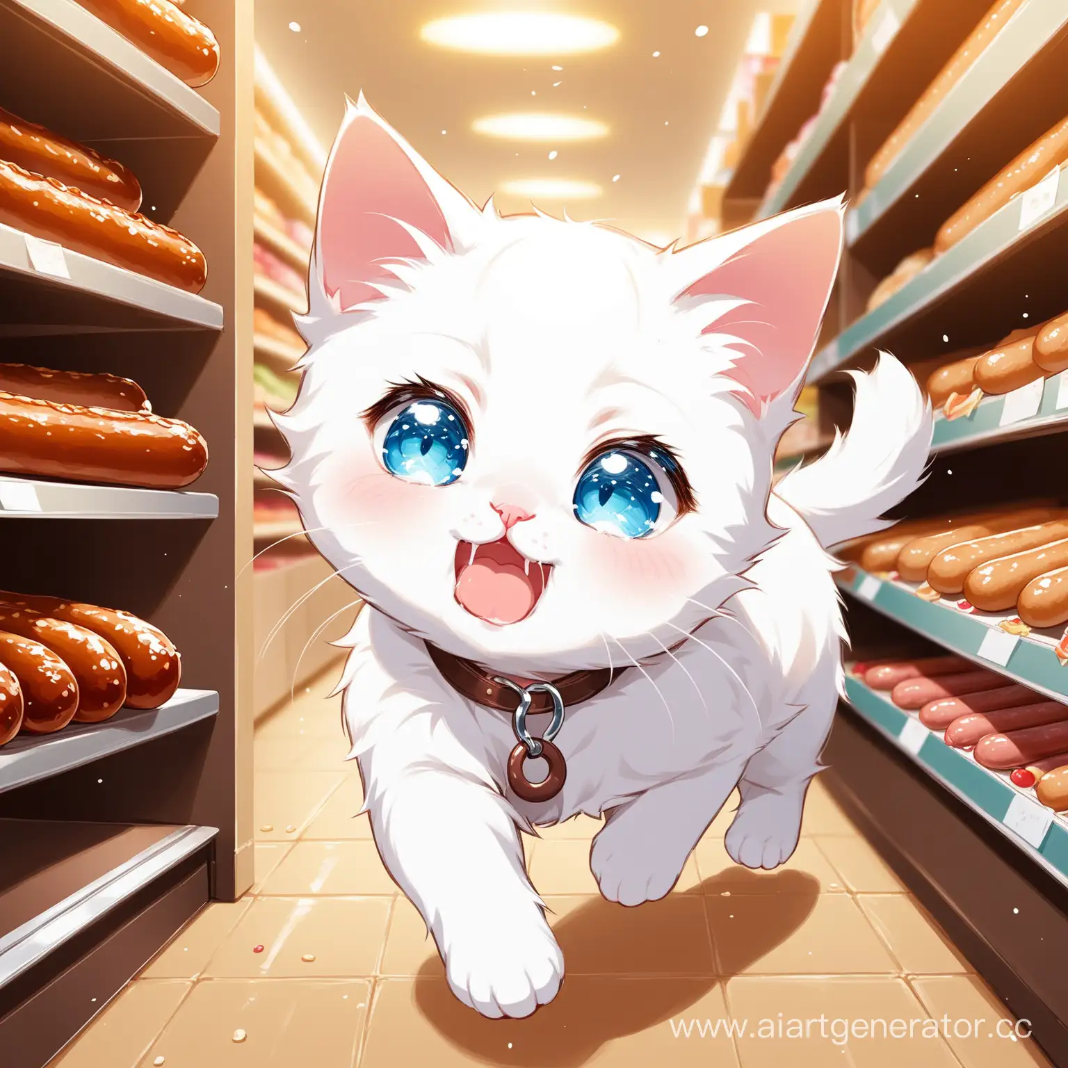 Mischievous-Kitten-Caught-Shoplifting-Sausage-and-Sweets
