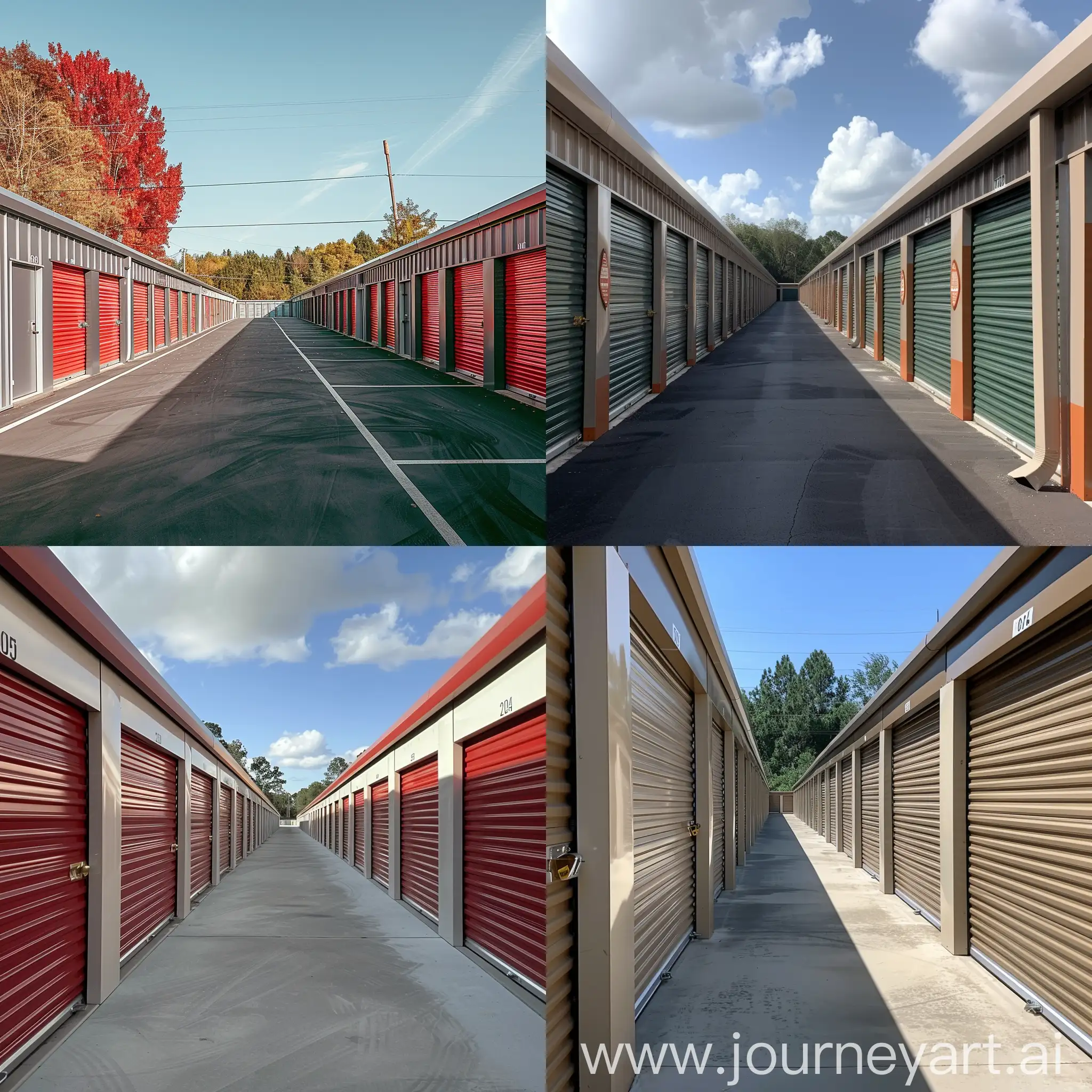 Self-Storage site selections