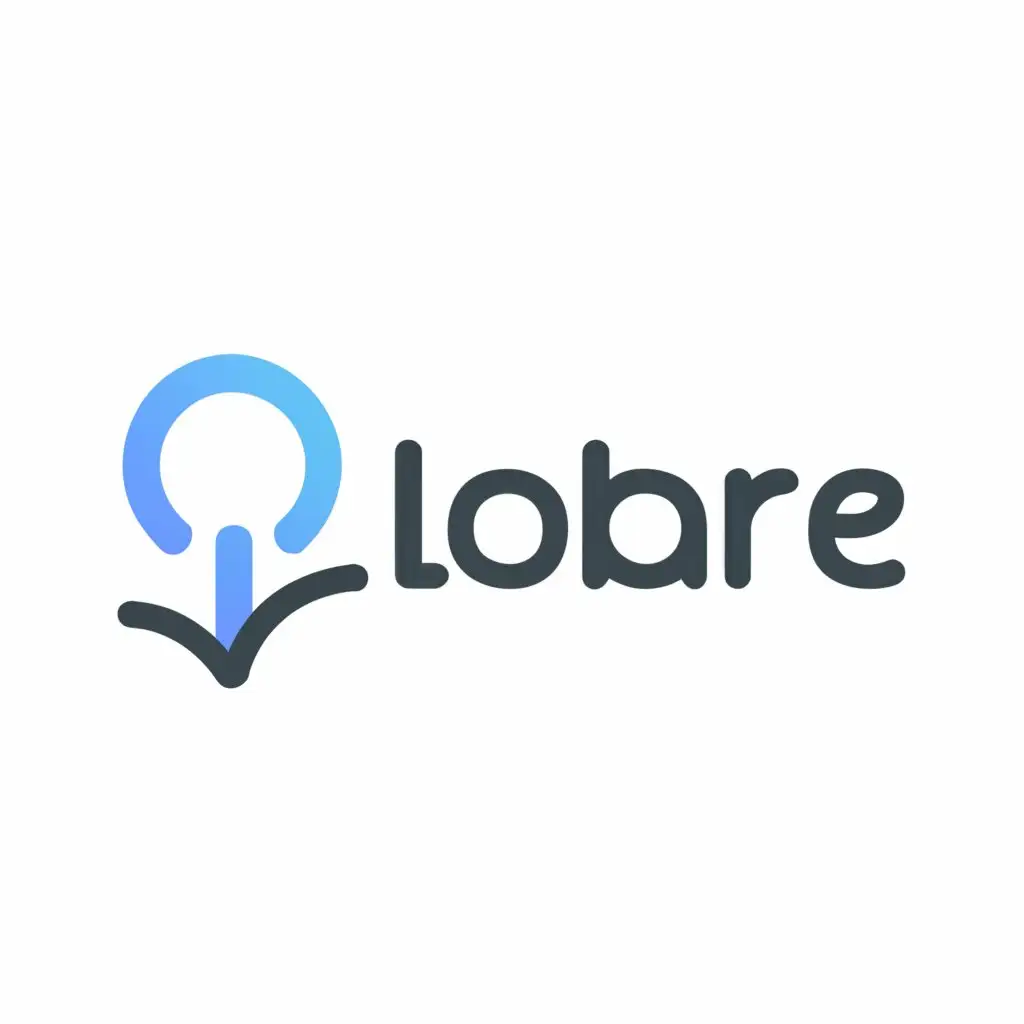 a logo design,with the text 'LoBaRe', main symbol:location note,Moderate, be used in Technology industry, clear background
