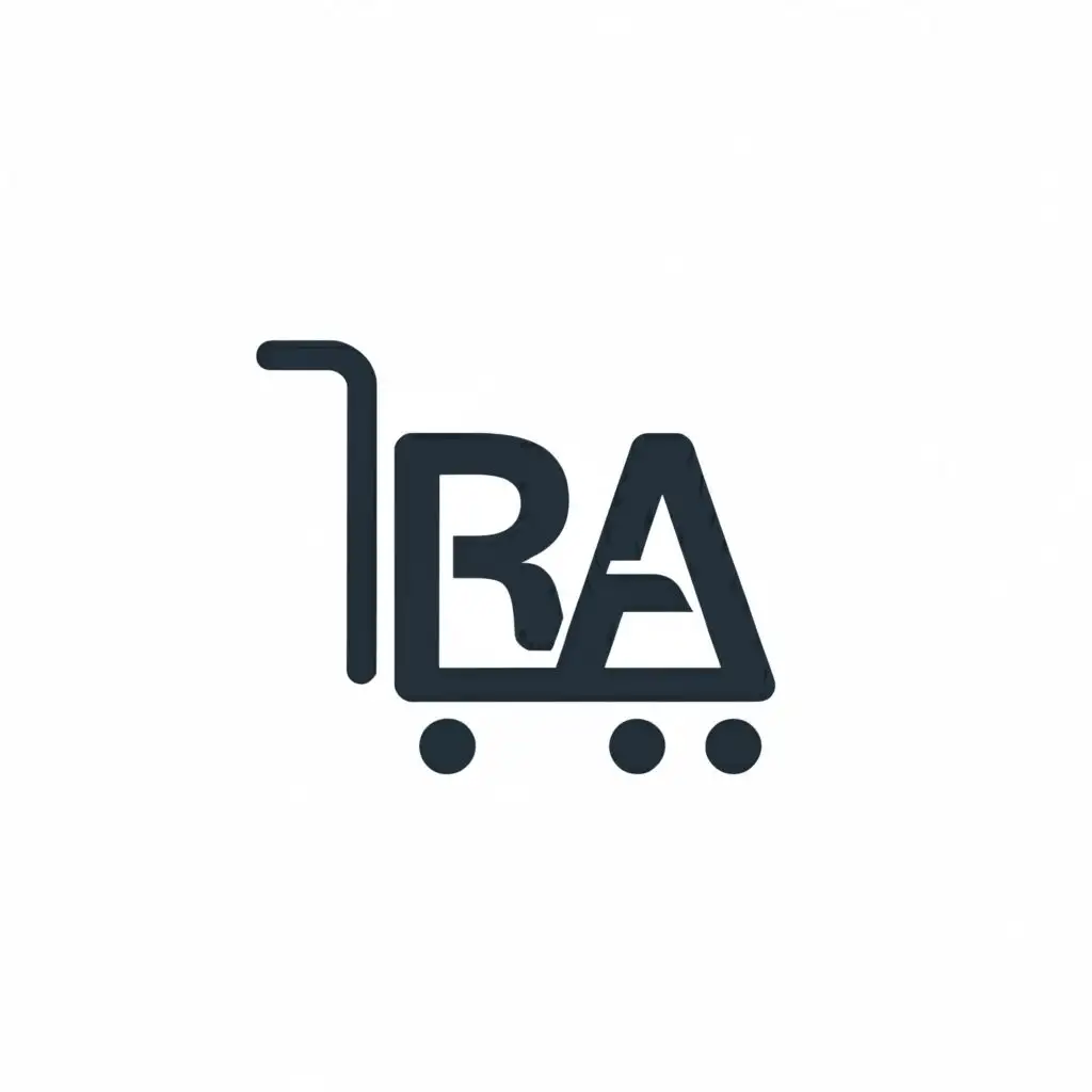 a logo design,with the text "ira", main symbol:cart,Moderate,be used in Retail industry,clear background