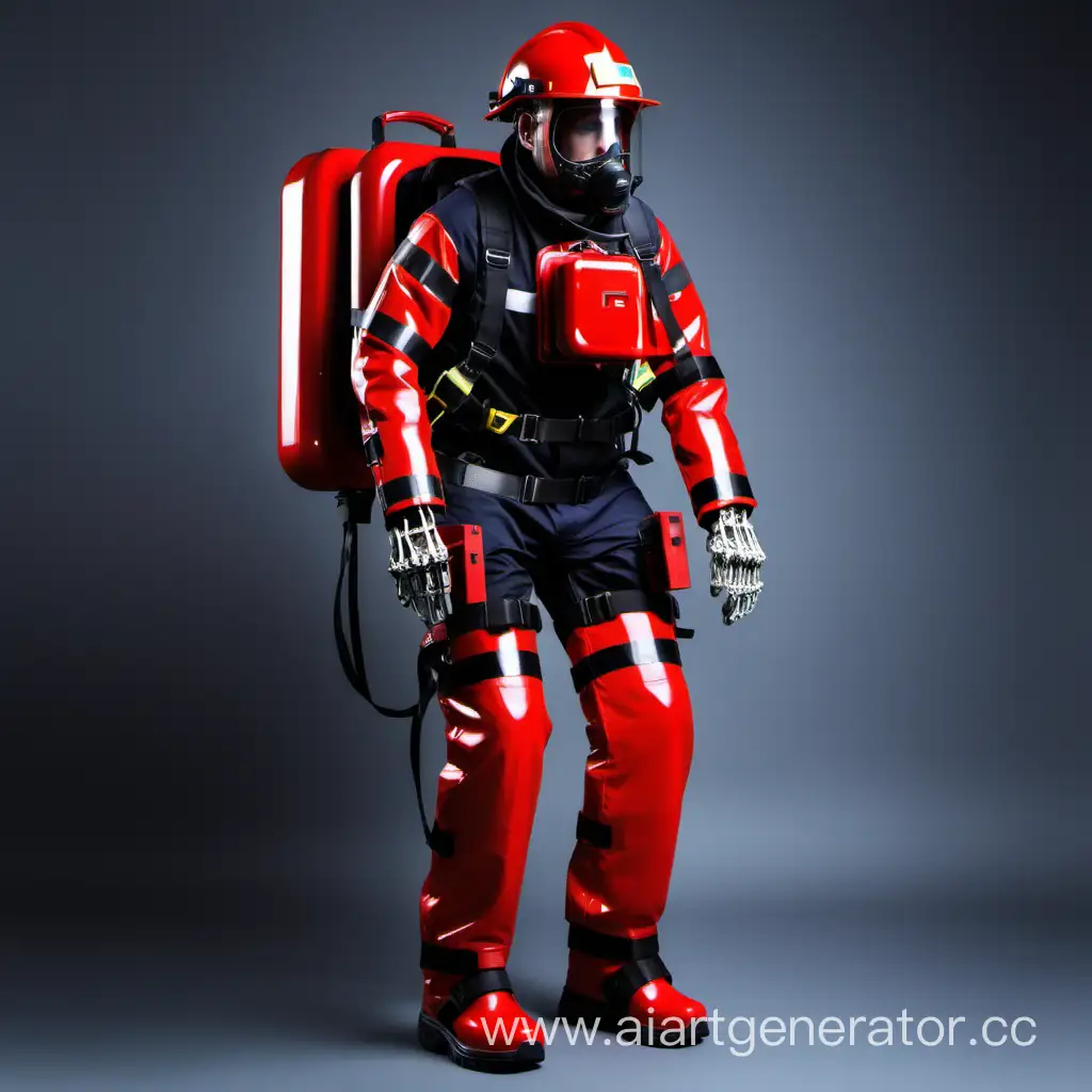 Advanced-Fire-Extinguishing-Exoskeleton