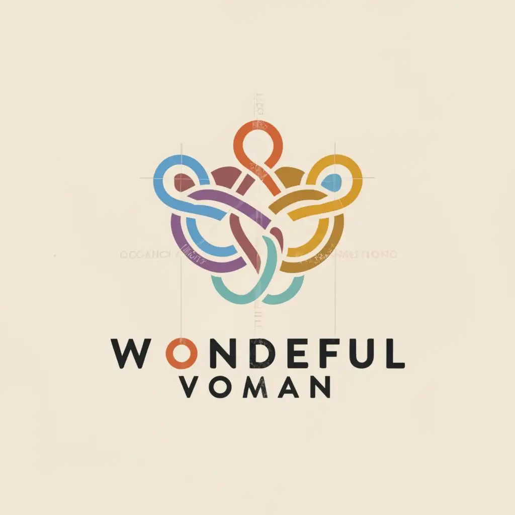 a logo design,with the text "Wonderful Woman", main symbol:Group of Women,complex,be used in Nonprofit industry,clear background