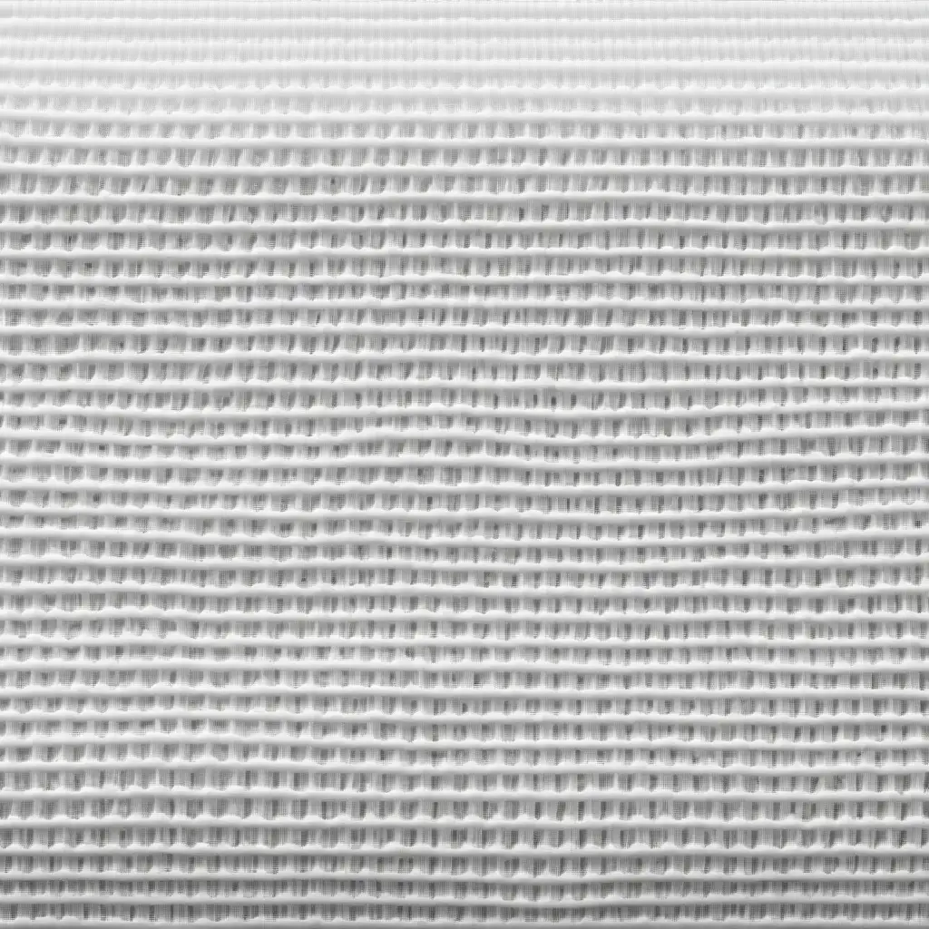 Elegant White Boucl Fabric Texture in 4K Resolution Vector Image