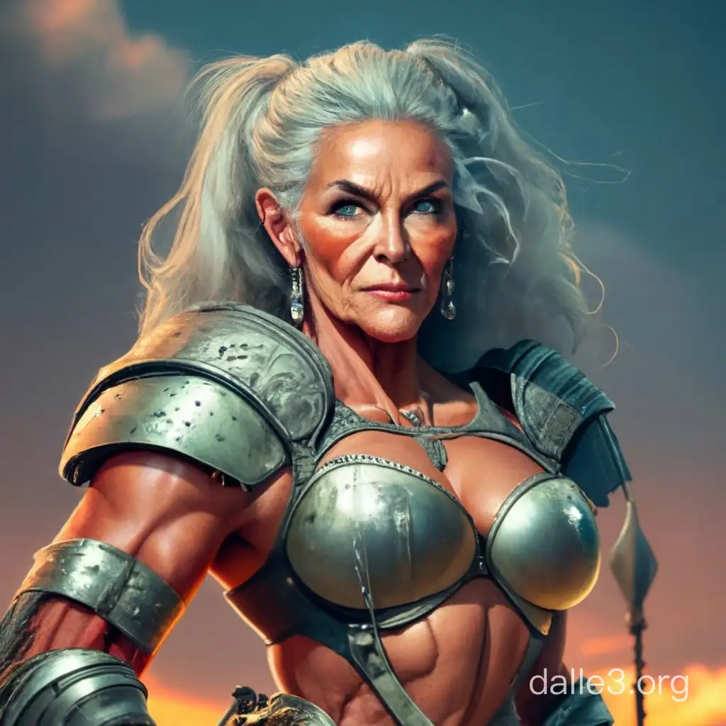 60 year old beautiful lady barbarian queen