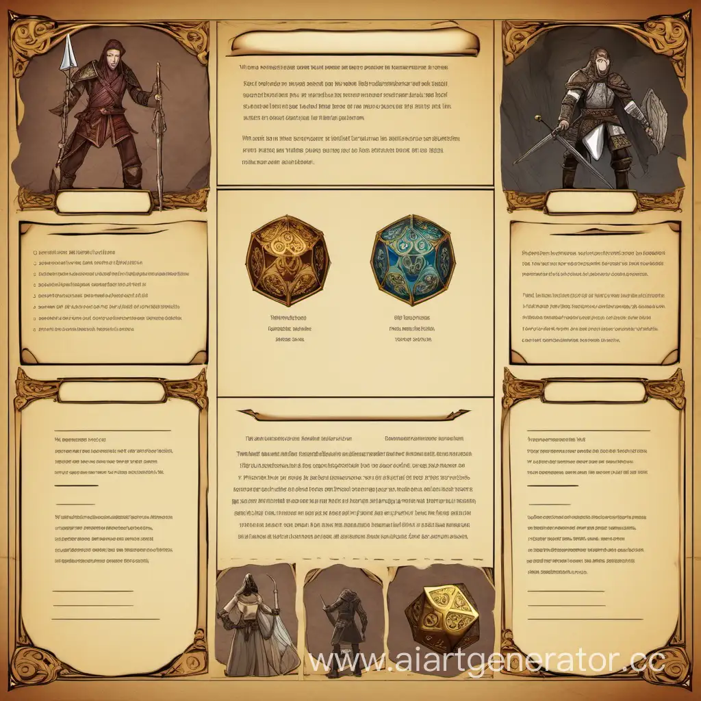 Fantasy-DnD-Game-Presentation-Template-with-Unique-Characters-and-Settings