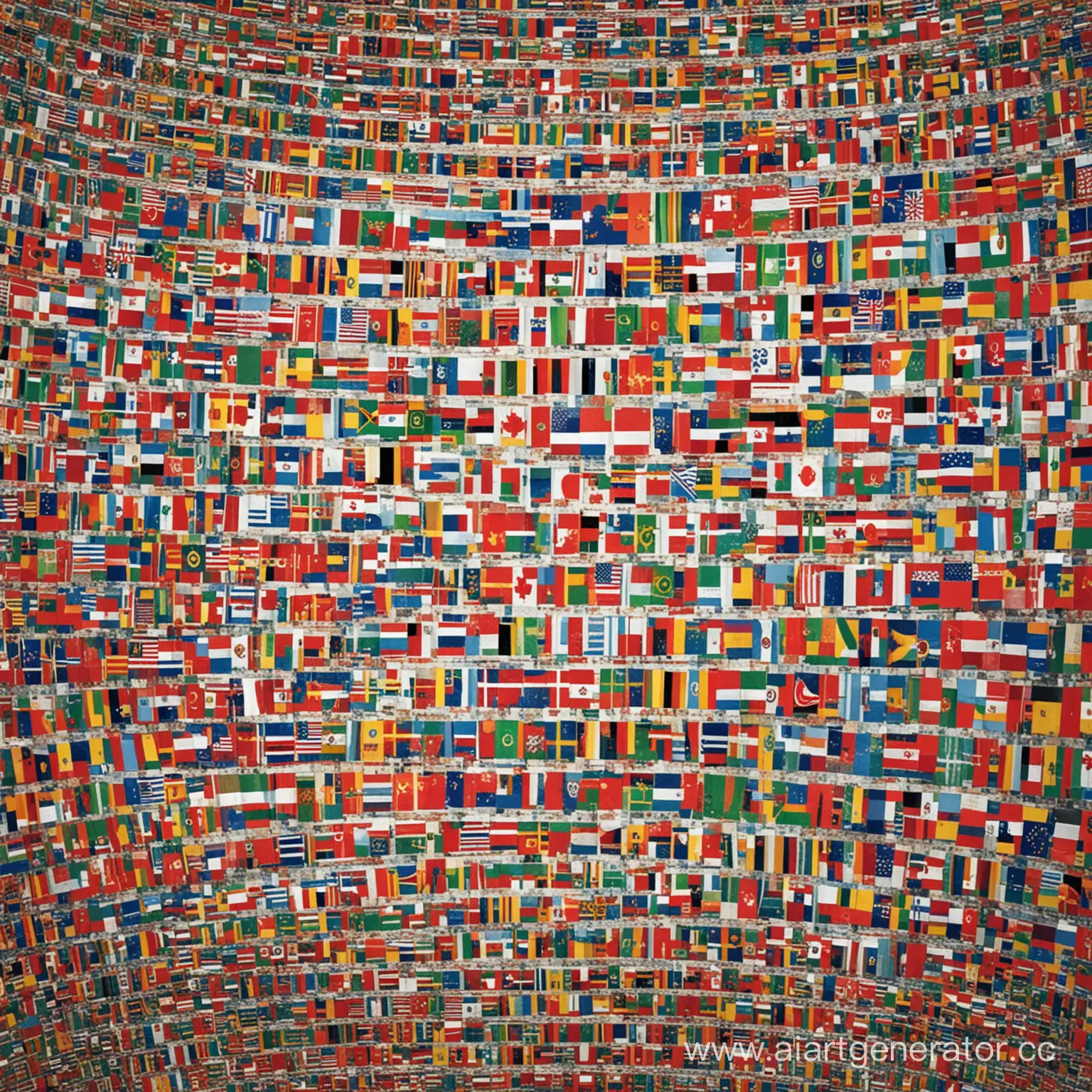 Colorful-Abstract-Flags-of-Countries-Composition