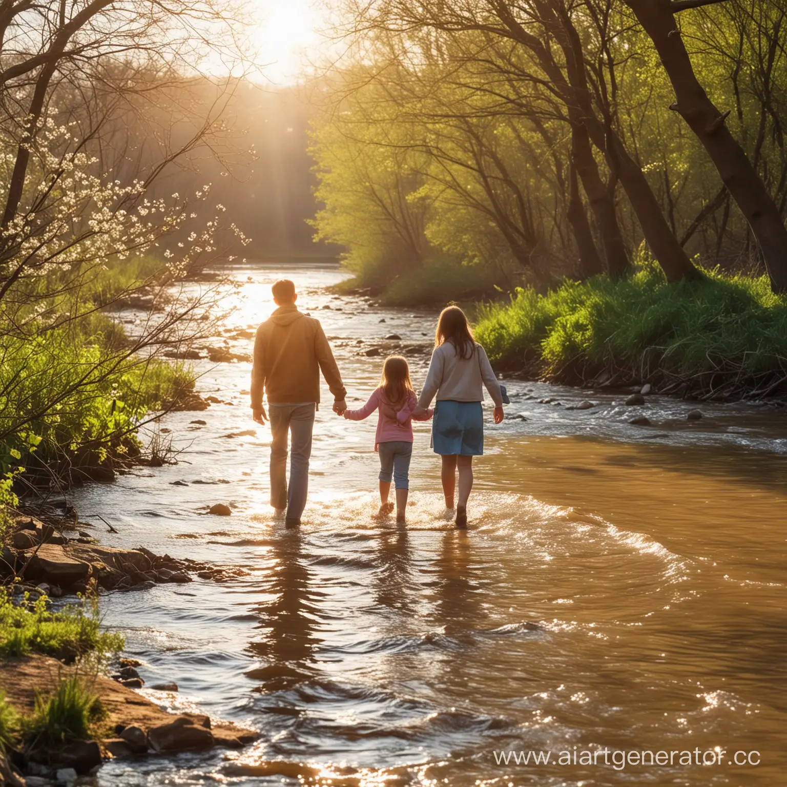 Joyful-Spring-River-Adventure-for-a-Happy-Family