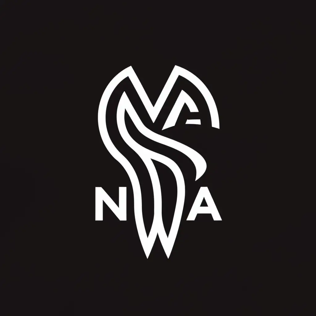 a logo design,with the text "NWA", main symbol:Road
VECTOR ART,Moderate,be used in Nonprofit industry,clear background