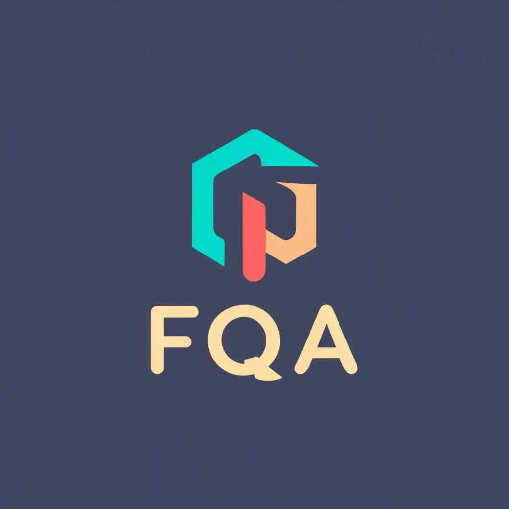 logo, Write under the FQA and use any decorations regarding professional studies., with the text "FQA ", typography, be used in Education industry