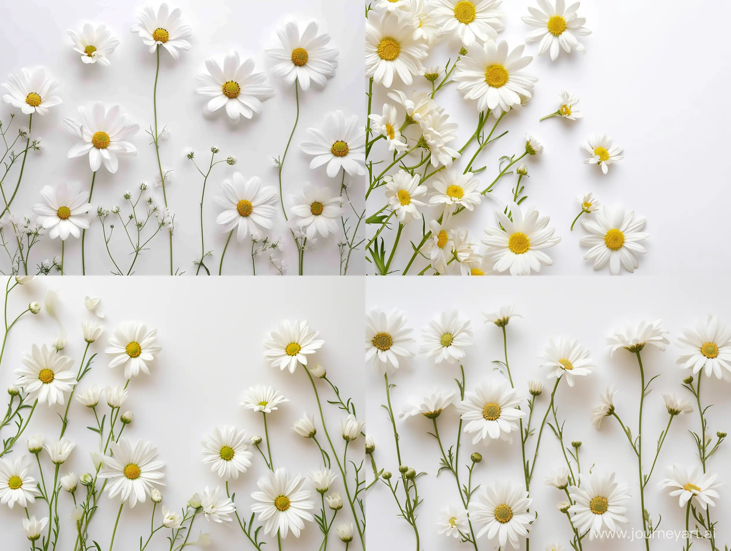 Elegant-White-Daisies-on-a-Clean-White-Background