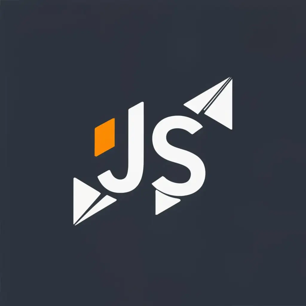 logo, Angular, with the text "JS", typography, be used in Technology industry