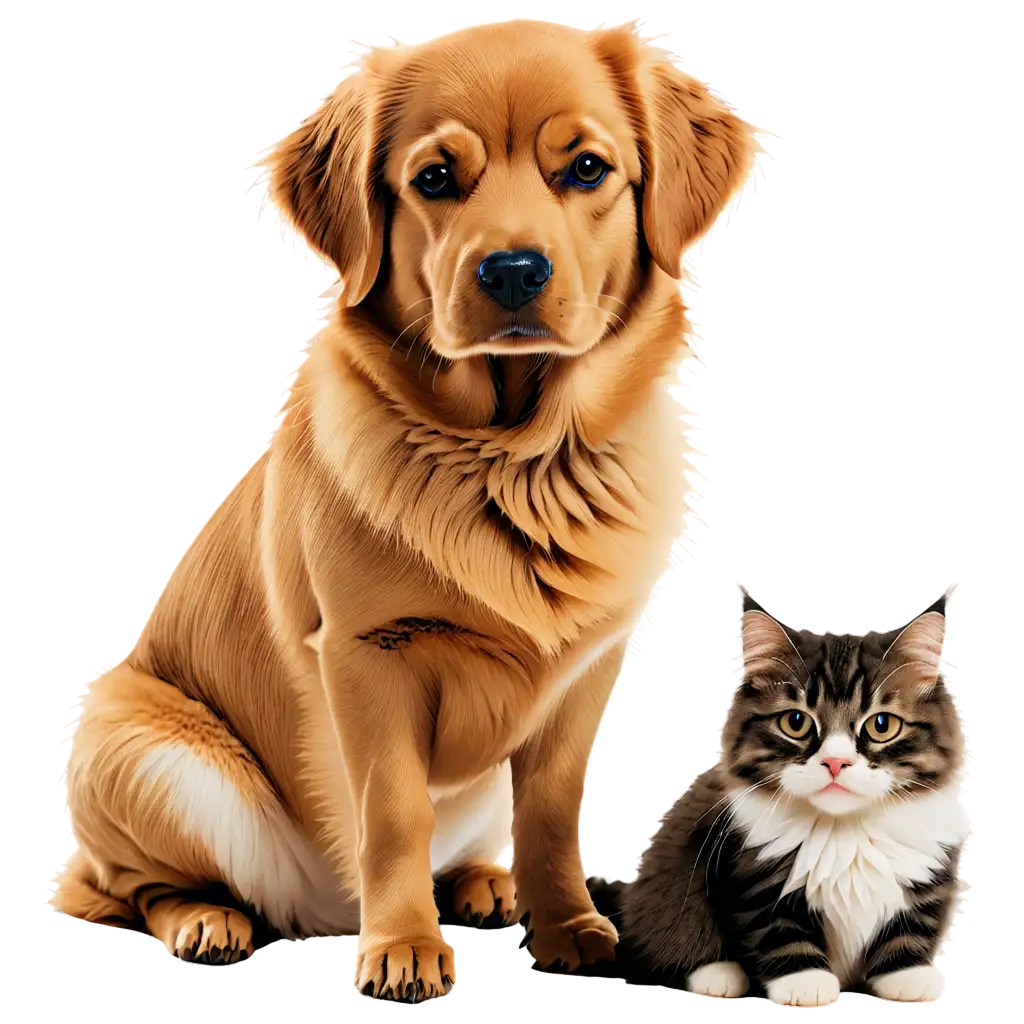 Adorable-Dog-and-Cat-PNG-A-Perfect-Duo-for-Heartwarming-Designs