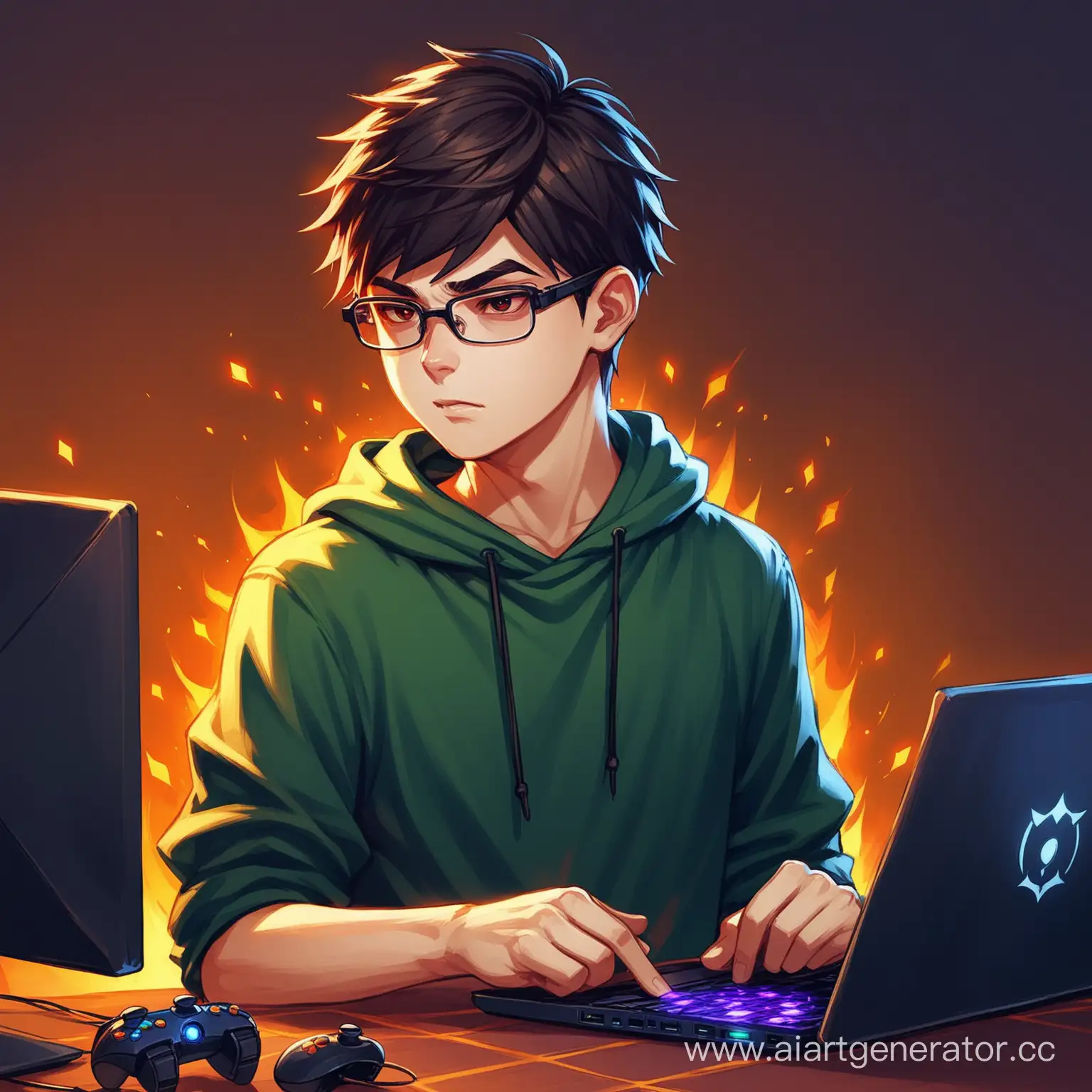Boy-with-Dissociative-Identity-Disorder-Engaged-in-Dota-2-Gaming
