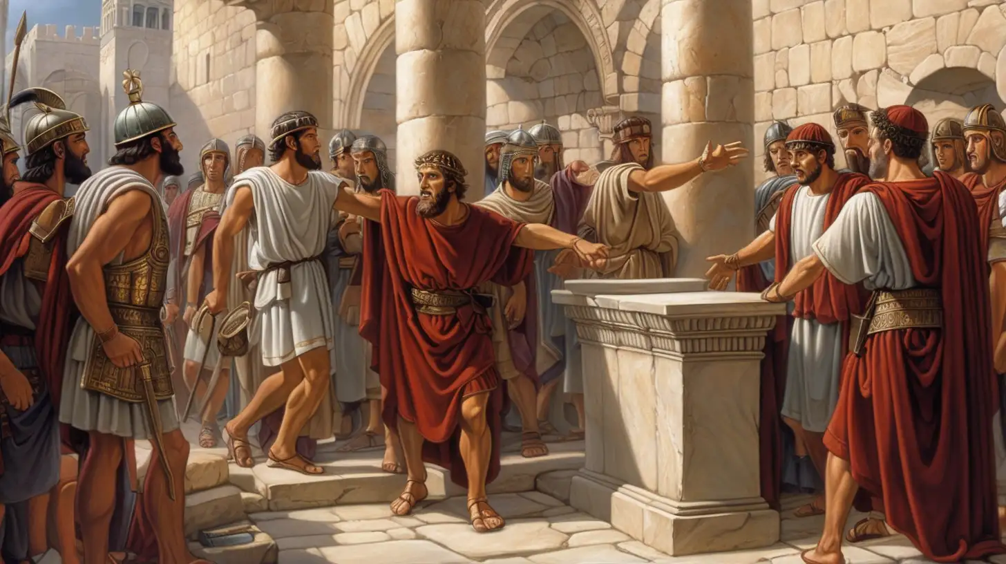 But Pilate's rule often led to clashes with the locals. Romans sometimes did things that offended Jewish religious beliefs, like trying to put up statues in Jerusalem, which Jews found disrespectful.