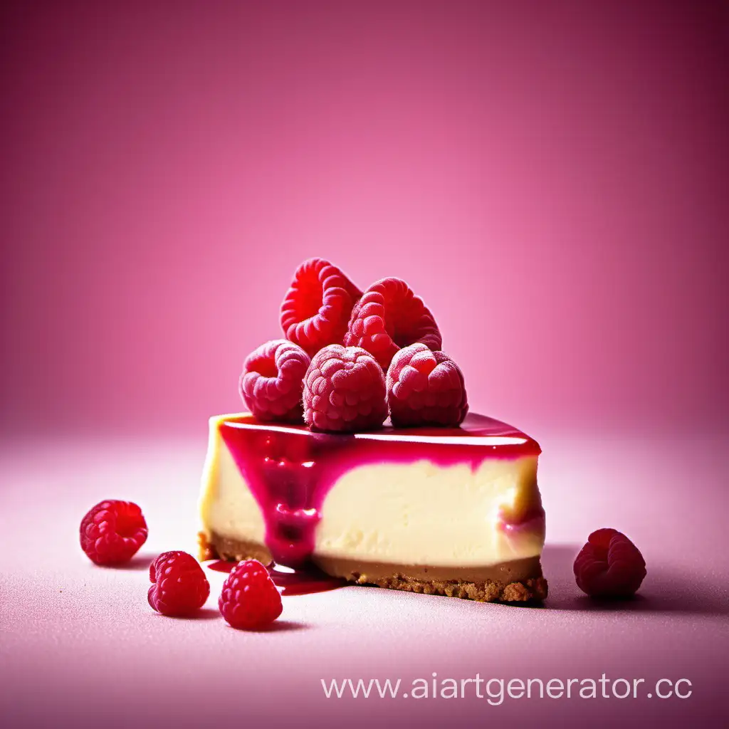 Triangular-Raspberry-Cheesecake-Decadent-Dessert-Delight