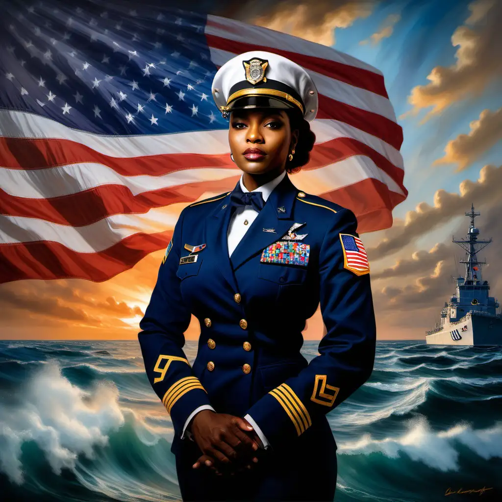 Distinguished African American Service Members Saluted in Striking Black History Month Portrait