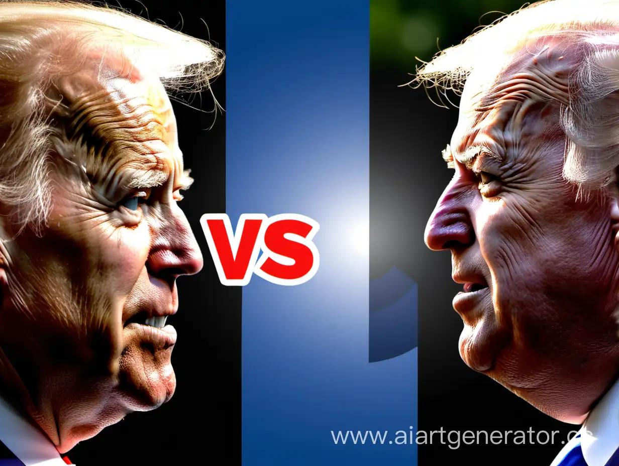 Political-Debate-Biden-vs-Trump