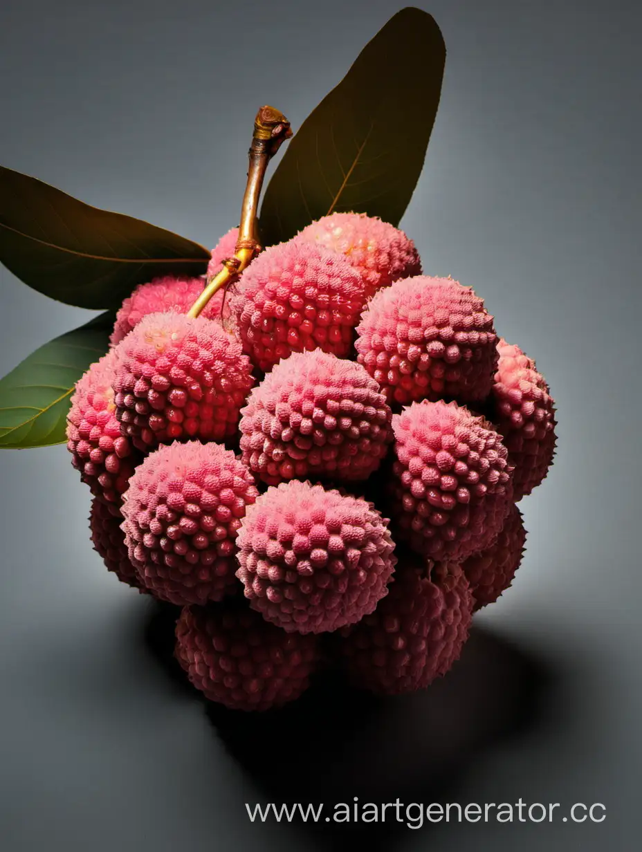 Exotic-Lychee-Fruit-on-Vibrant-Background
