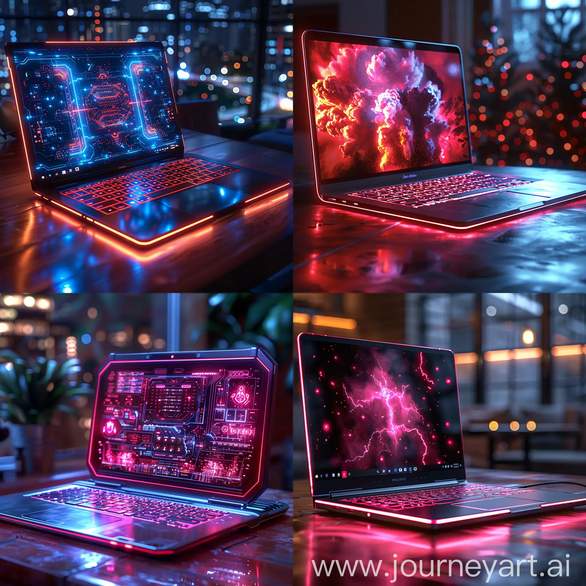 Futuristic-Ultramodern-Laptop-with-Octane-Render-Stylization