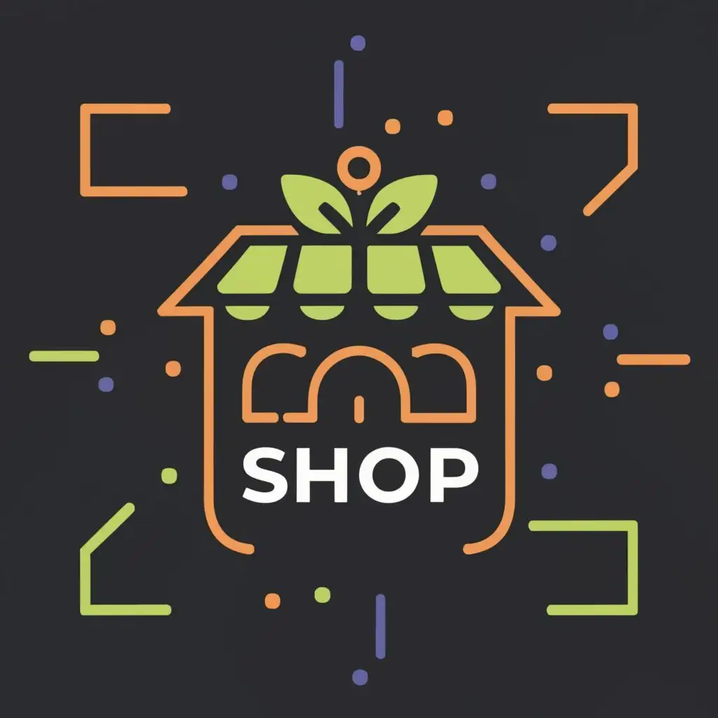 logo, Agriculure AI, with the text "Shop", typography, be used in Technology industry