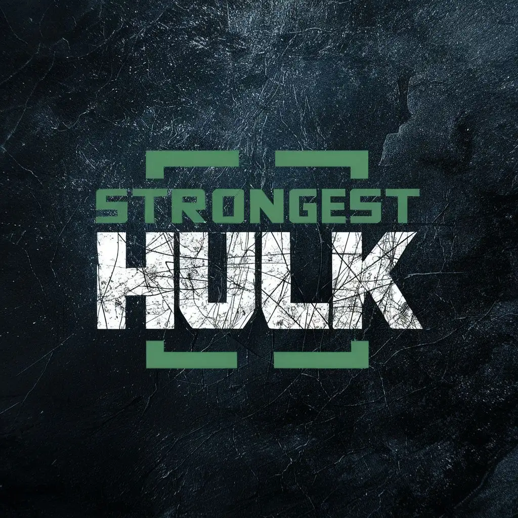 logo, SH, with the text "Strongest Hulk", typography, be used in Sports Fitness industry