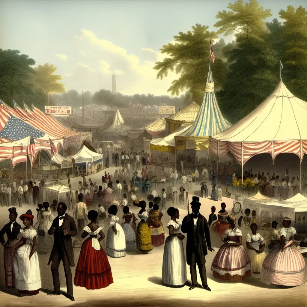 African-American fair, 1872