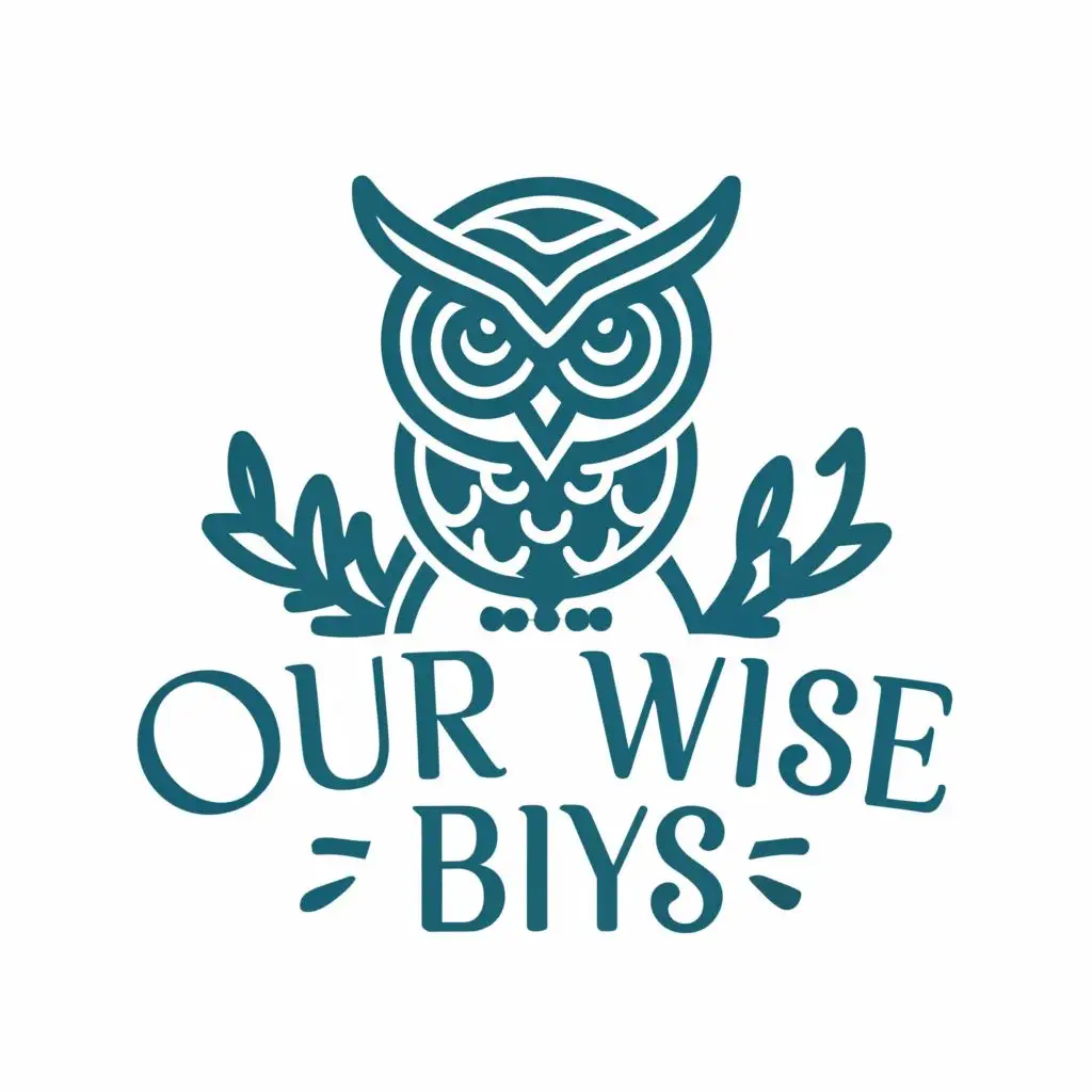 logo, Wise Owl, with the text "Our Wise Buys", typography