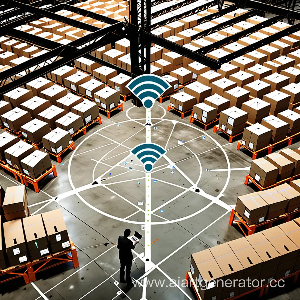 WiFi-Triangulation-in-Warehouse-Person-Location-Detection