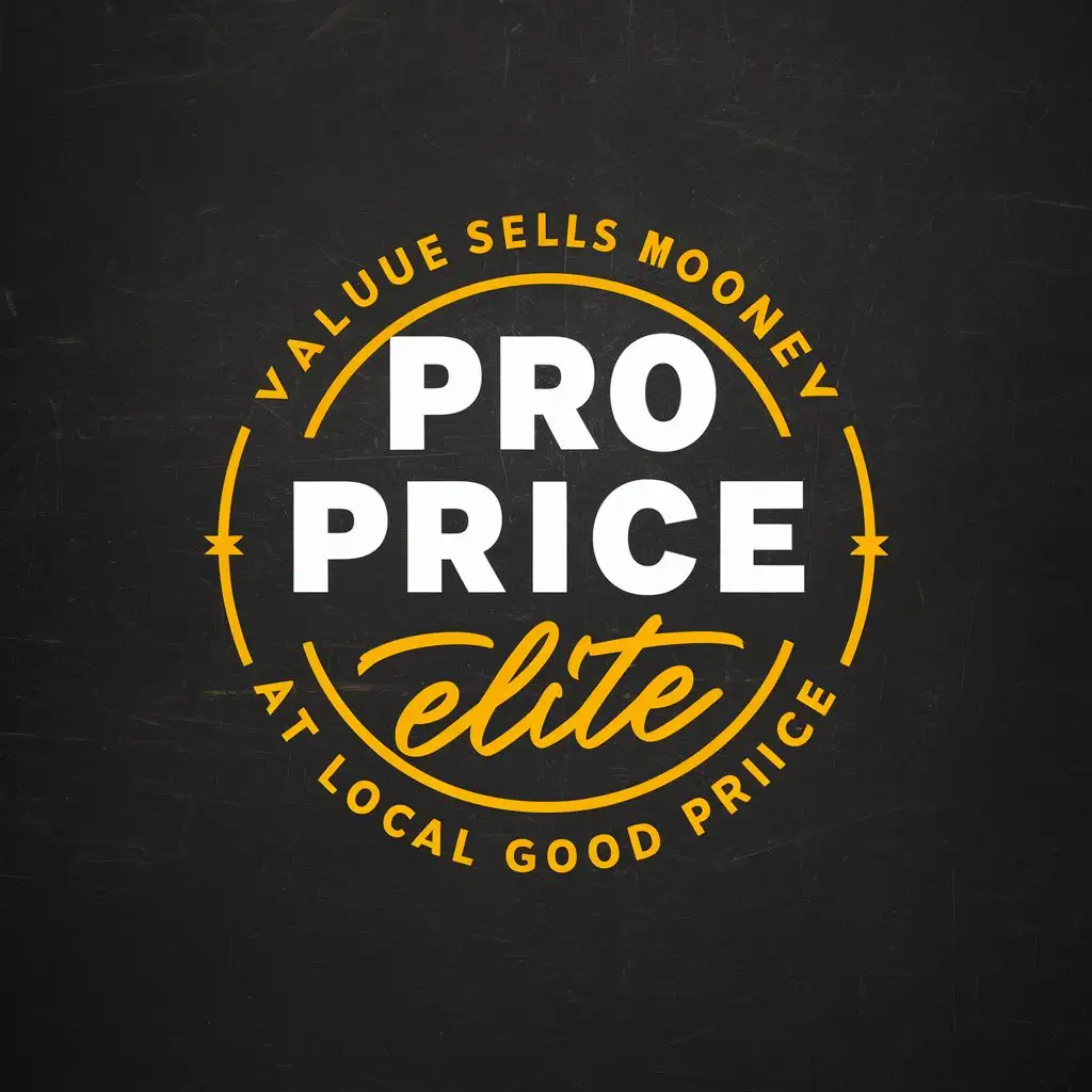 LOGO-Design-For-Pro-Price-Elite-Affordable-Local-Retail-Excellence-in-Typography