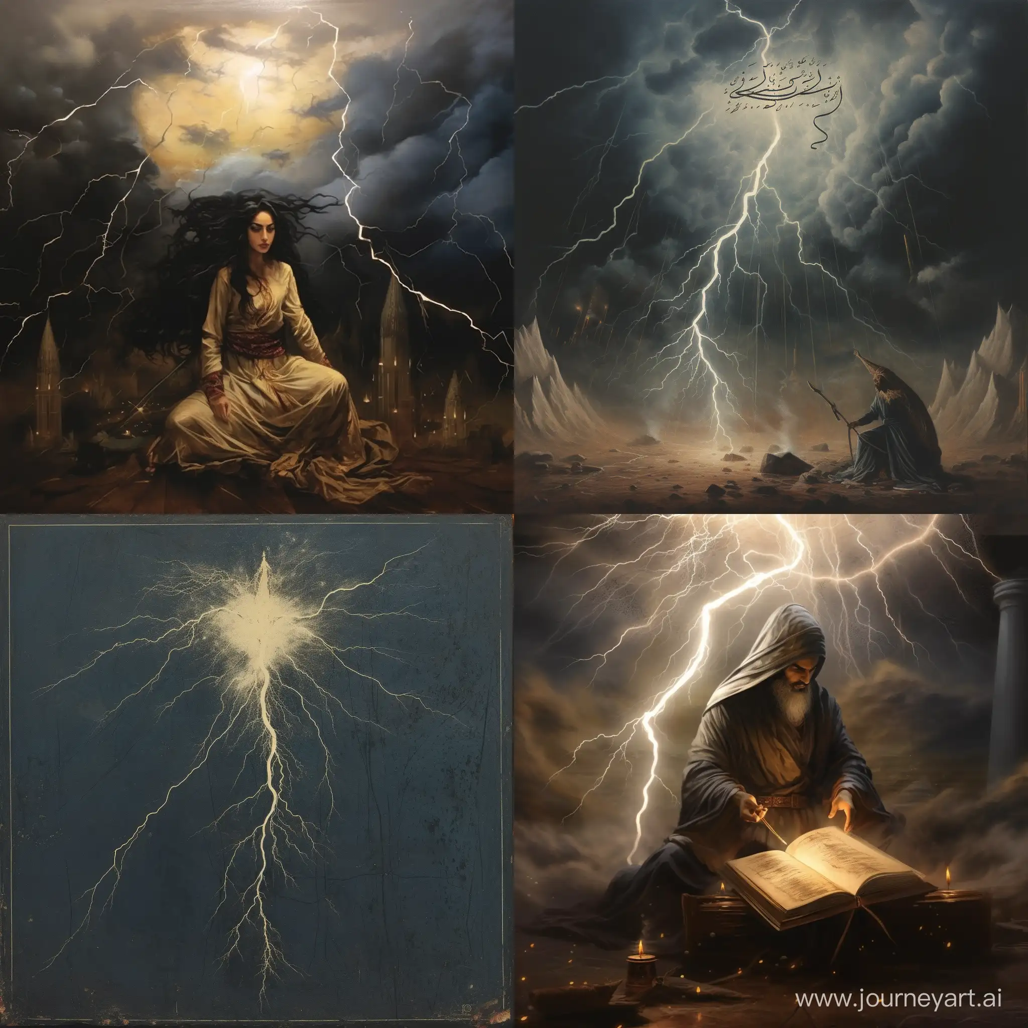 Divine-Revelation-Illuminated-Writing-Risalei-Nur-Amidst-a-Lightning-Strike