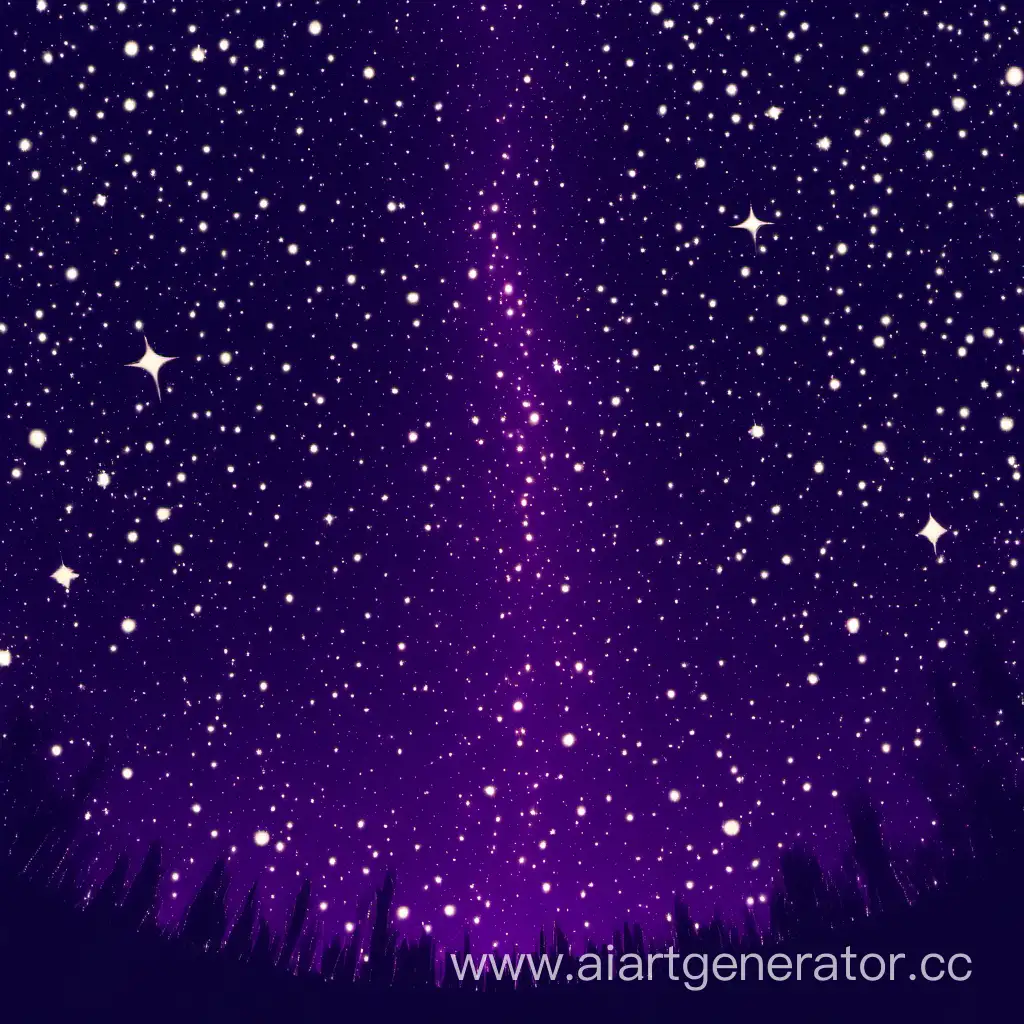 Starry-Night-Sky-Background-in-Dark-Purple-Space