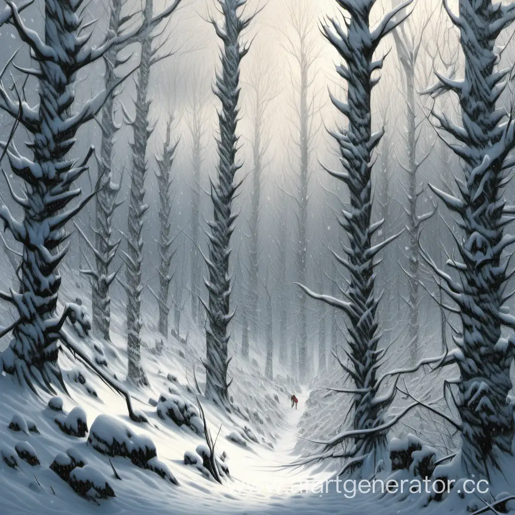 Enchanting-Snowcovered-Forest-Landscape