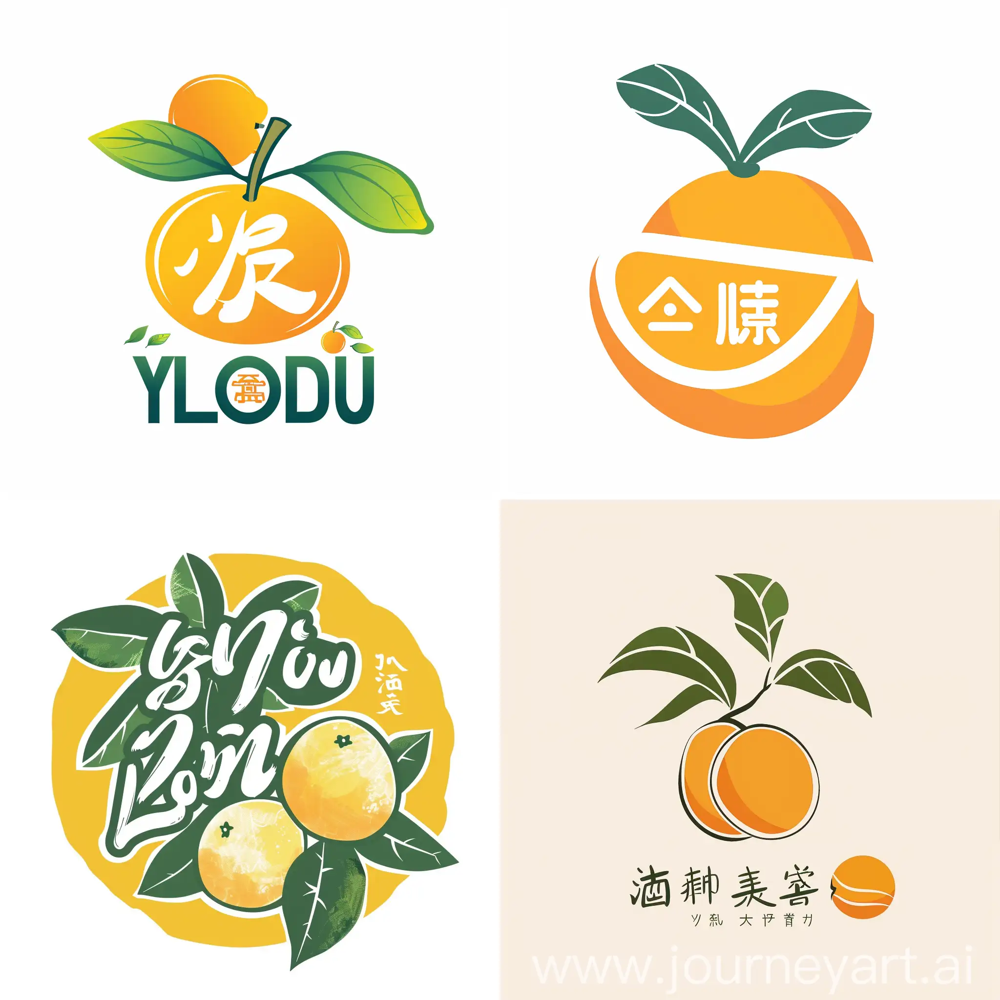 Vibrant-Yidu-Loquat-Logo-Embodying-Youthful-Charm-and-Town-Simplicity