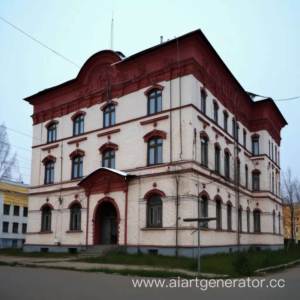 бизнес-инкубатор, старое здание, Нижегородмкая область  