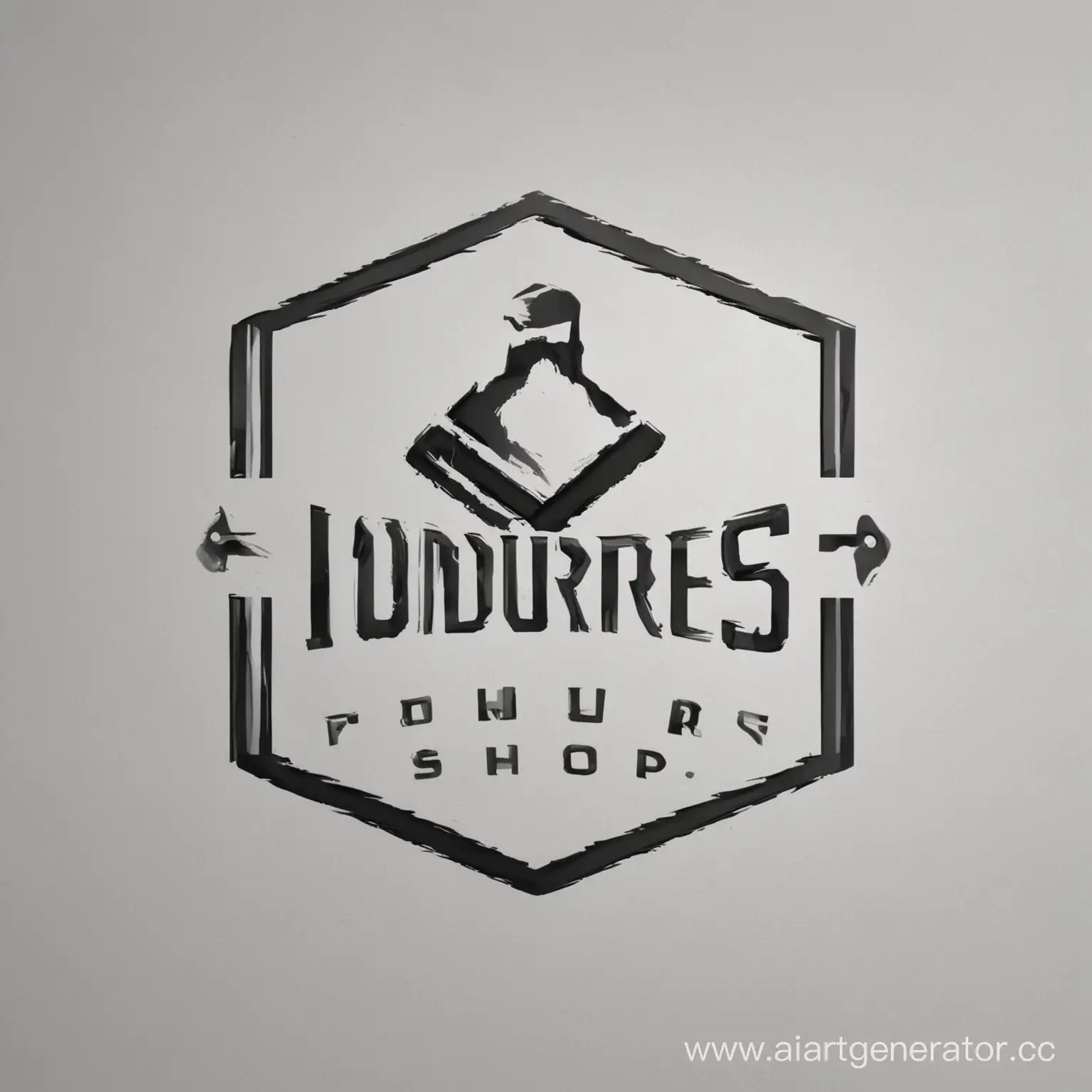 логотип для магазина одежды: INDUSTRIES SHOP
