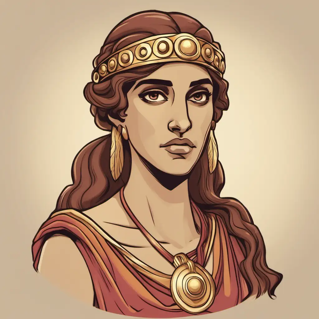 Penelope in Mythical Odyssey Setting
