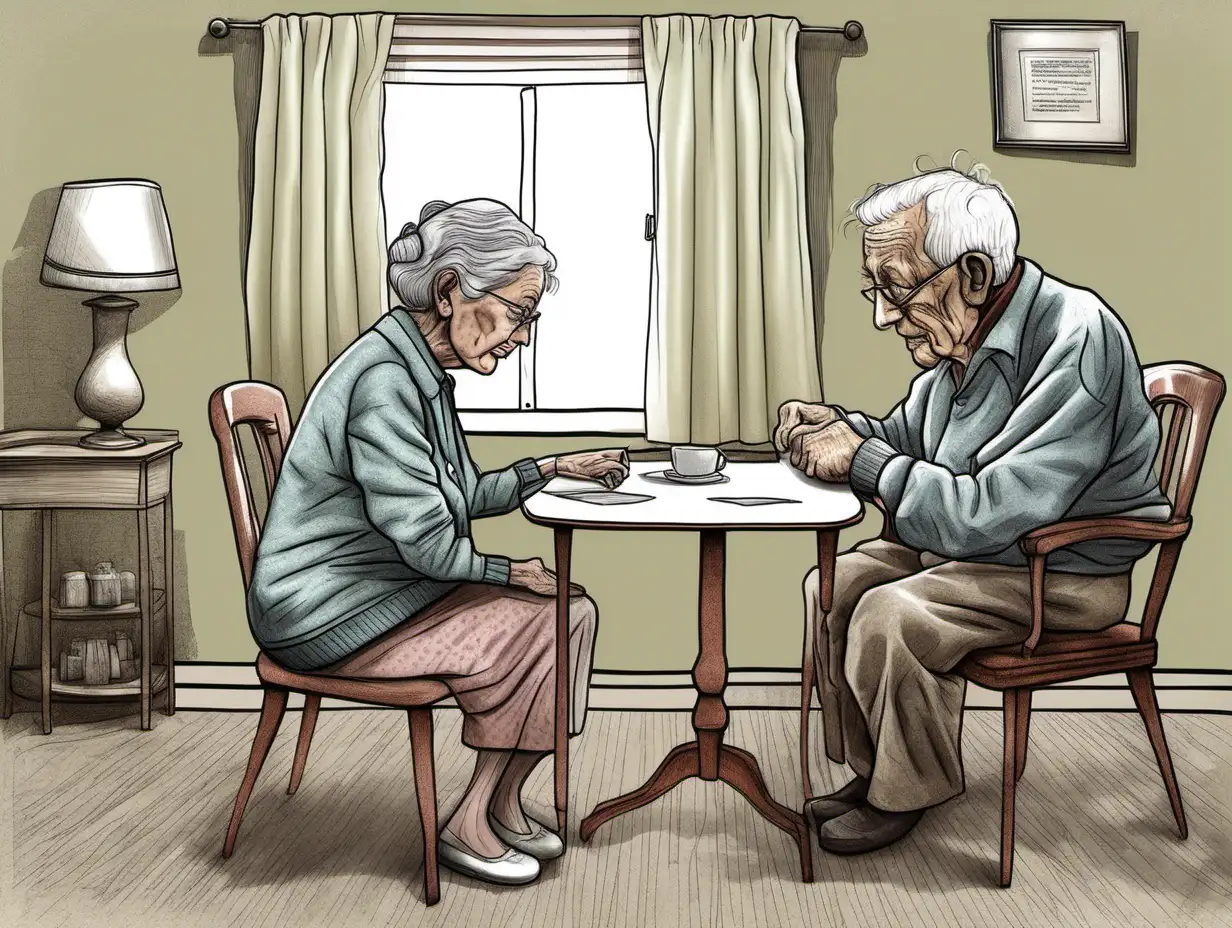 Emotional Depiction of Elderly Divorce