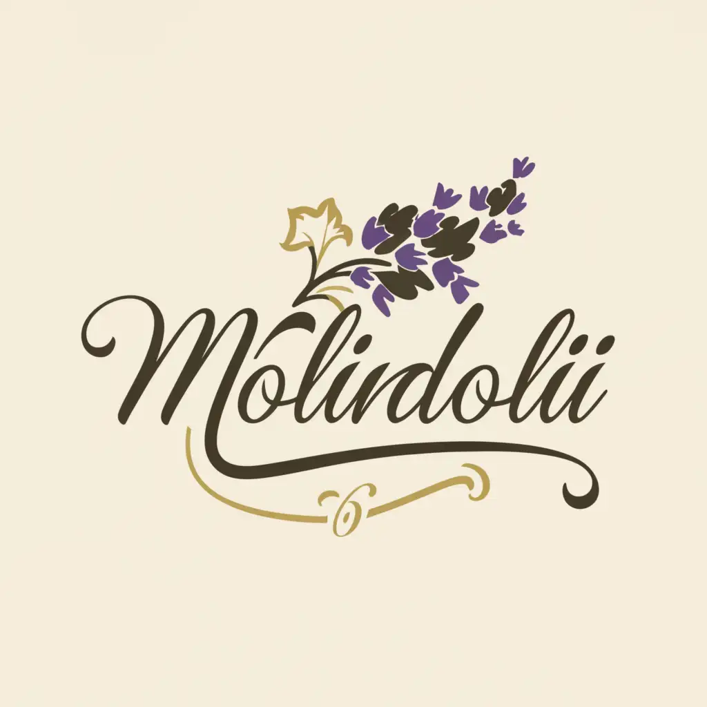 a logo design,with the text 'molindoli', main symbol:provence luxury products,Moderate,be used in Restaurant industry,clear background