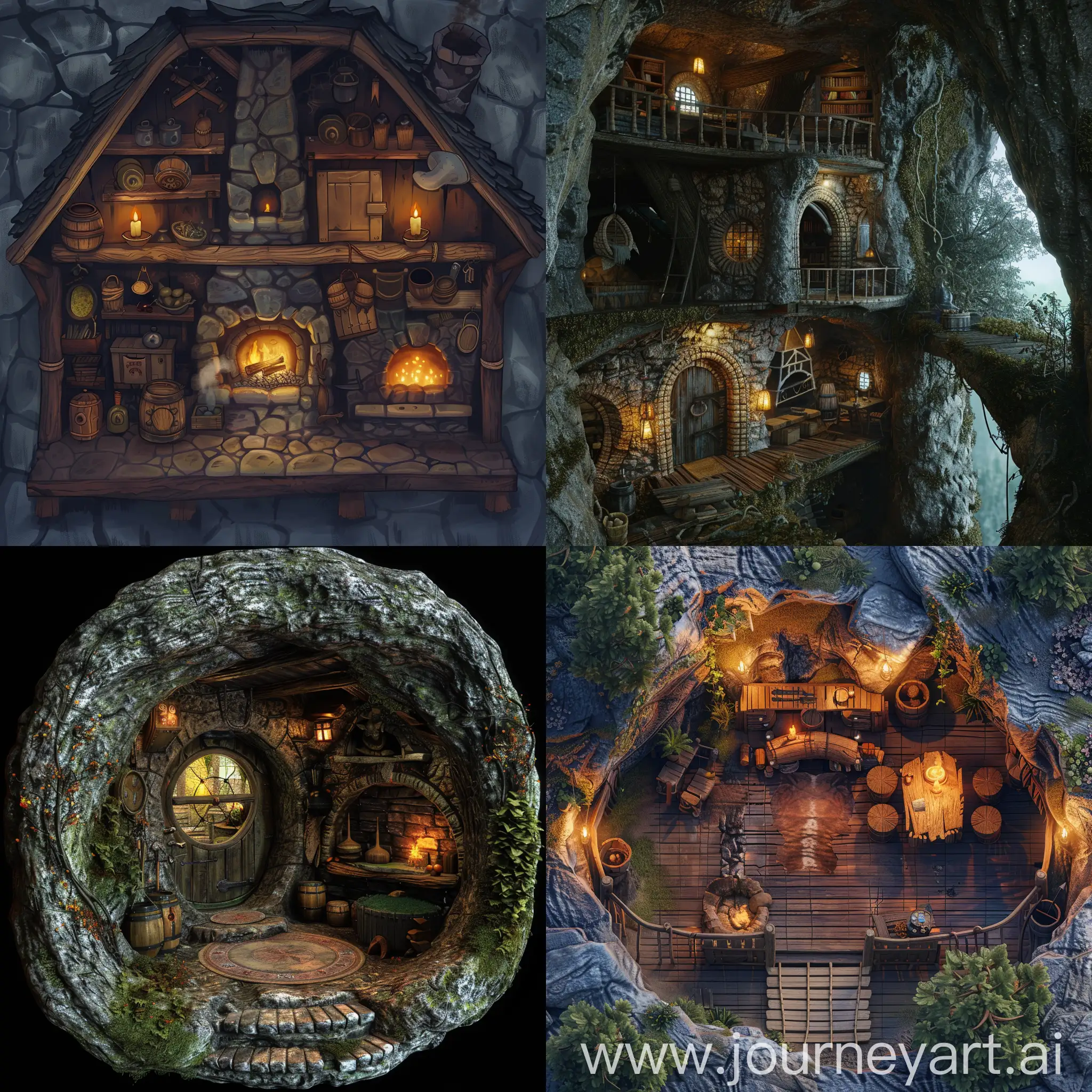 Exploring-the-Interior-of-a-Goblin-Hut