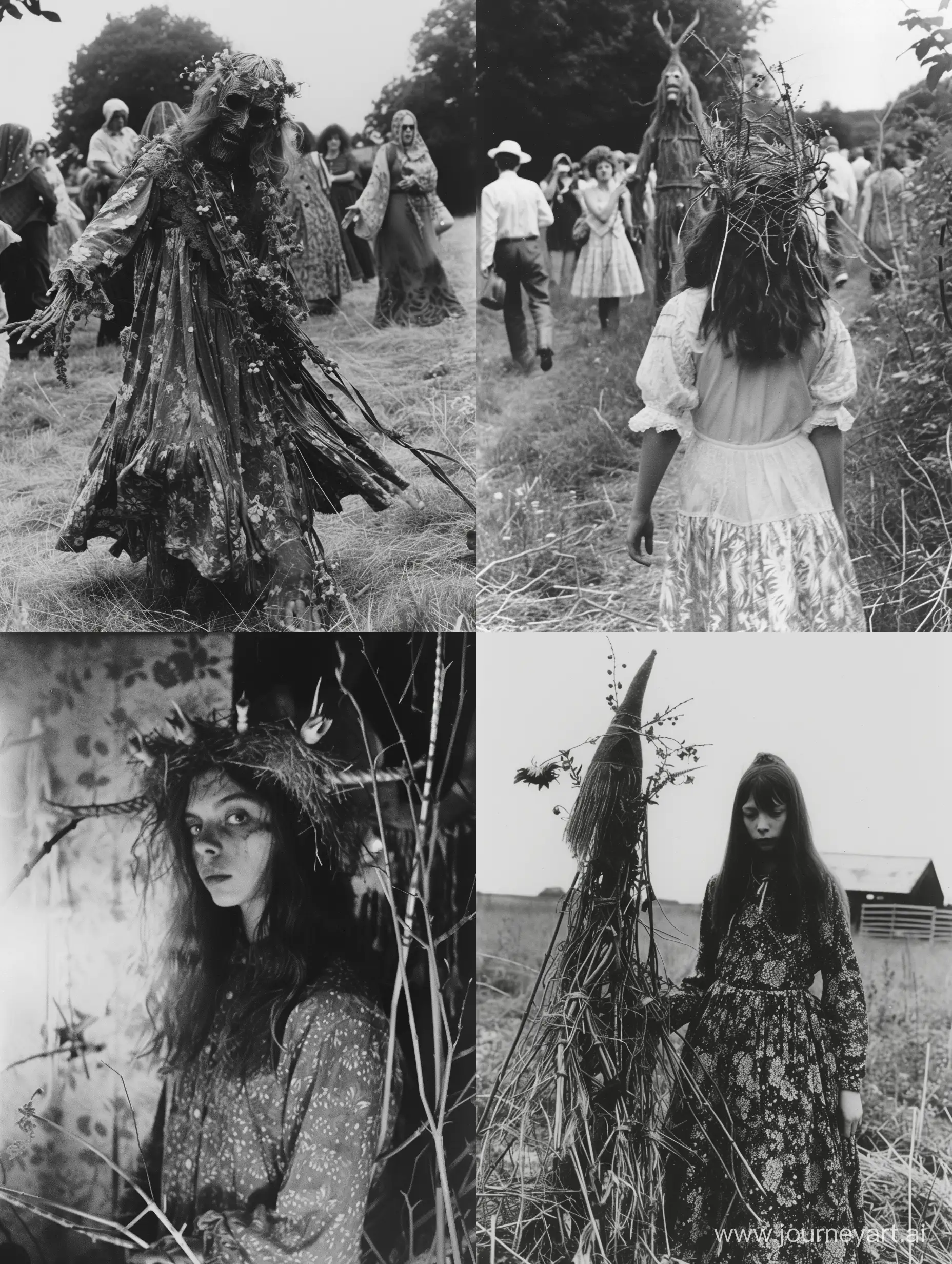 Eerie-1970s-Folk-Horror-Photography-Midsommarinspired-Ritual-in-British-Rural-Setting